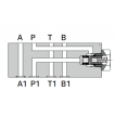 Многослойный корпус для картриджных клапанов по стандарту SAE 2-линейных 3/4’’ 16UNF в линии Р AM3-*-P/34